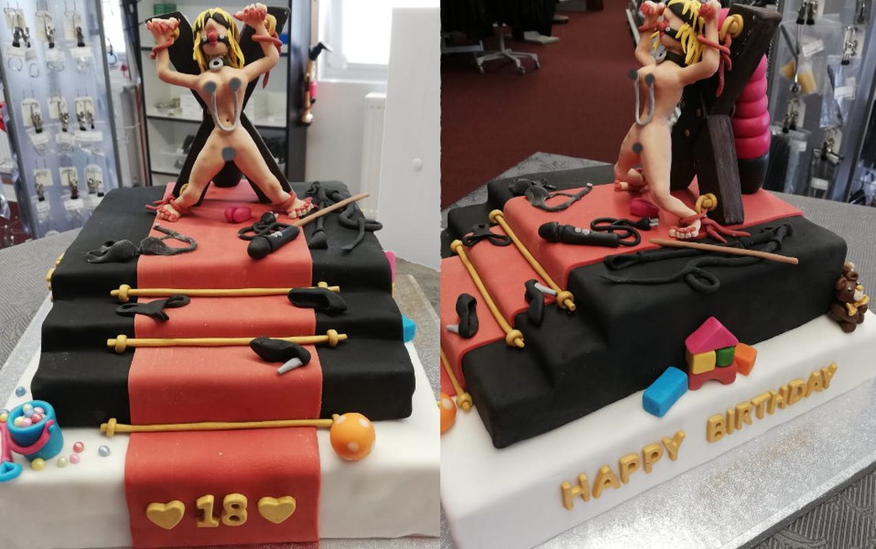 Torte Baumwollseil.de zum 18. Geburtstag