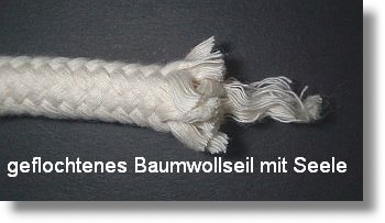 Die Seele des Seils sichtbar gemacht Seil mit Seele