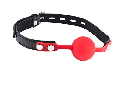 Knebel mit rotem Ball