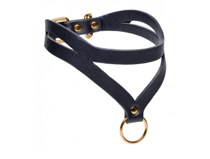 Halsband schwarz mit O-Ring