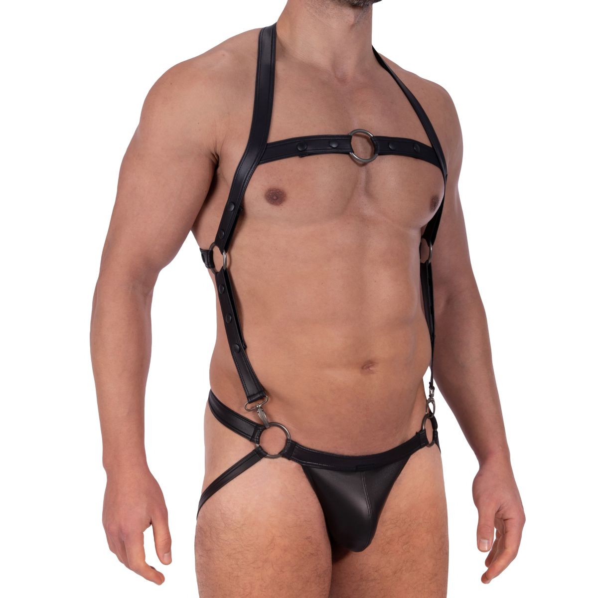 �Black Harness� for men von Manstore M2319