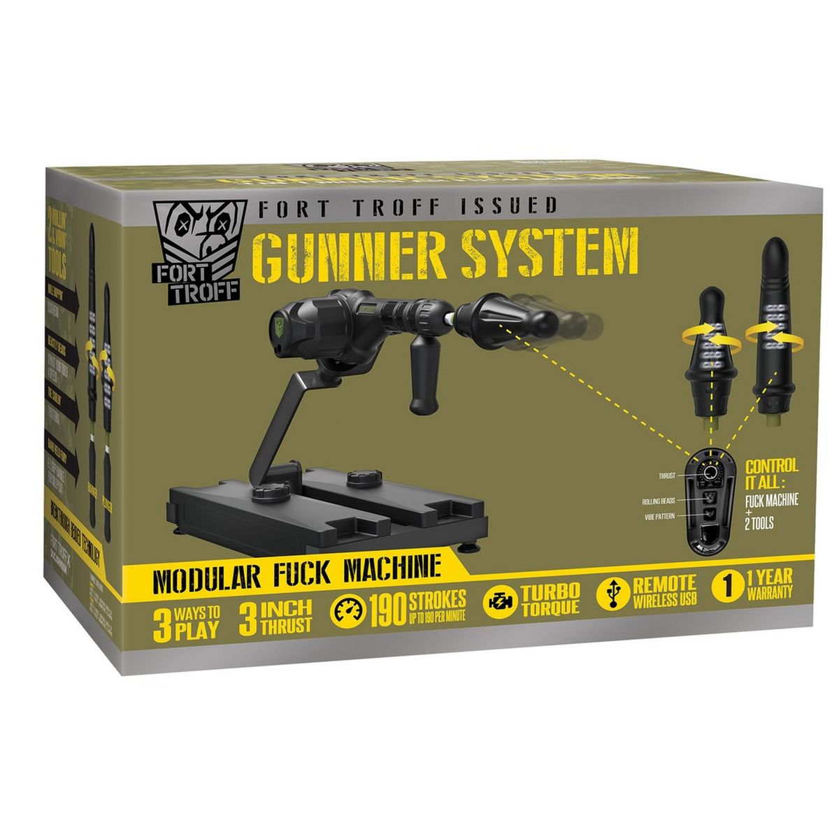 �Gunner System� 3 in 1 Modular Fuckmachine | Fort Troff