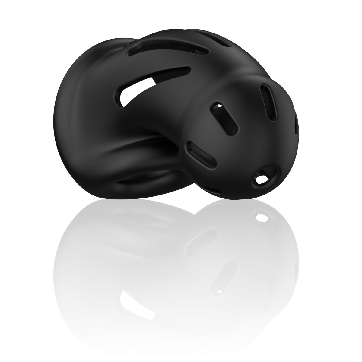 �ManCage 27� Ultra Soft Silicone Cock-Lock Schwarz