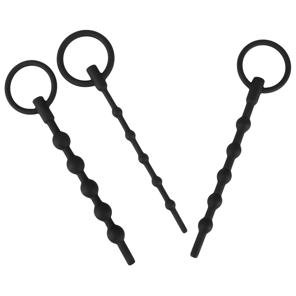 3 Penisplugs im Set �Training Set Hollow� aus Silikon