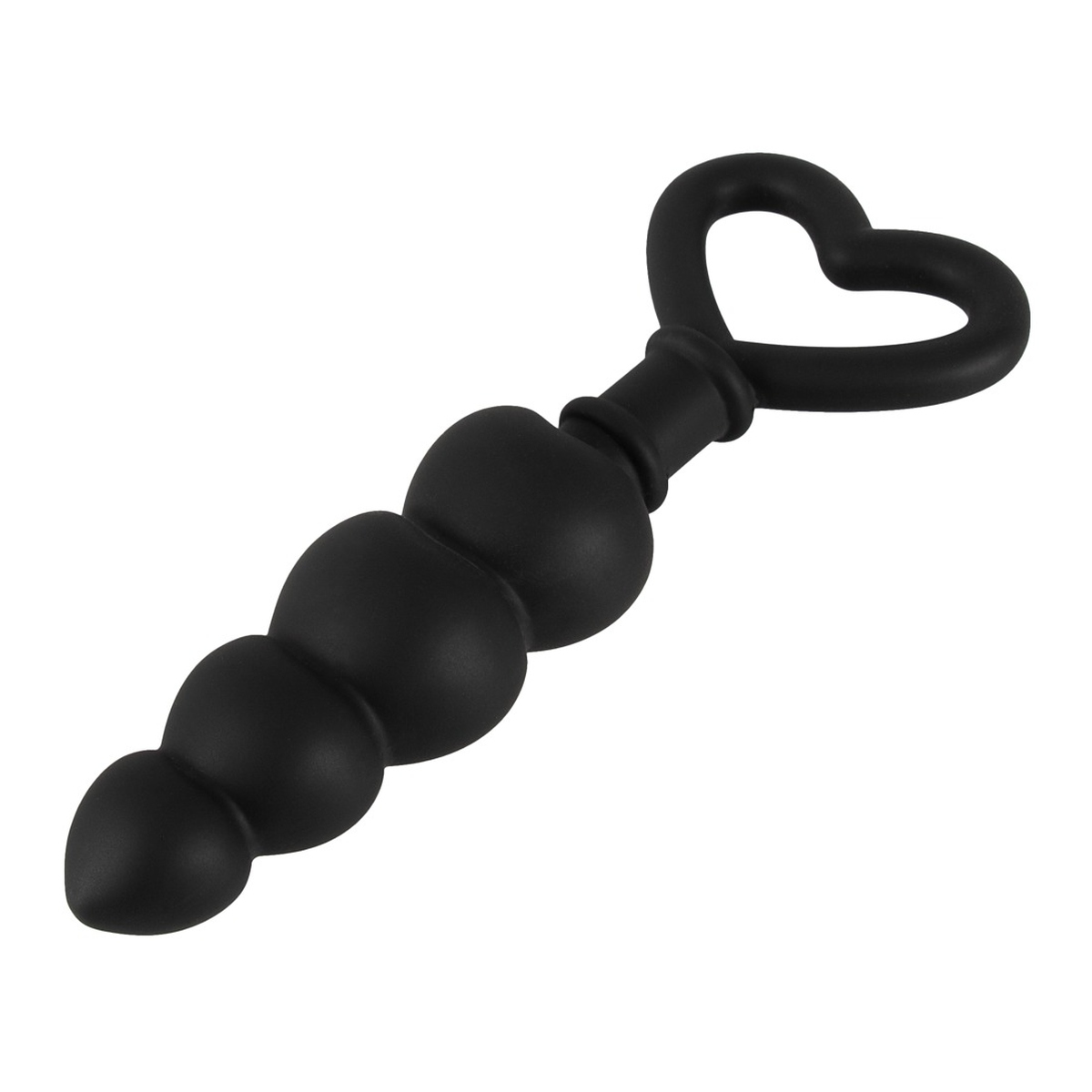 Analplug �Heart & Beads� aus Silikon