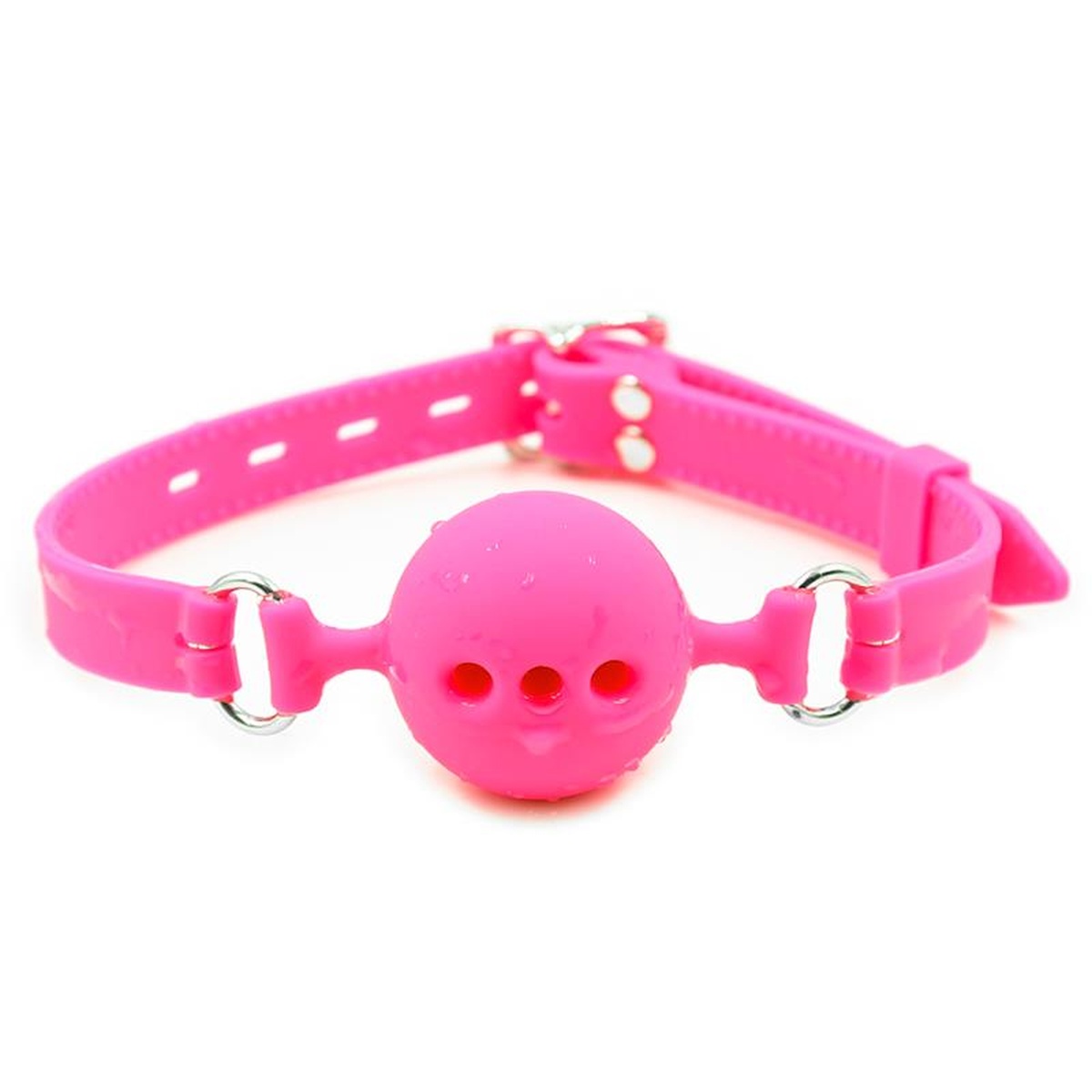 Ballgag �Pink� aus Silikon zum Durchatmen
