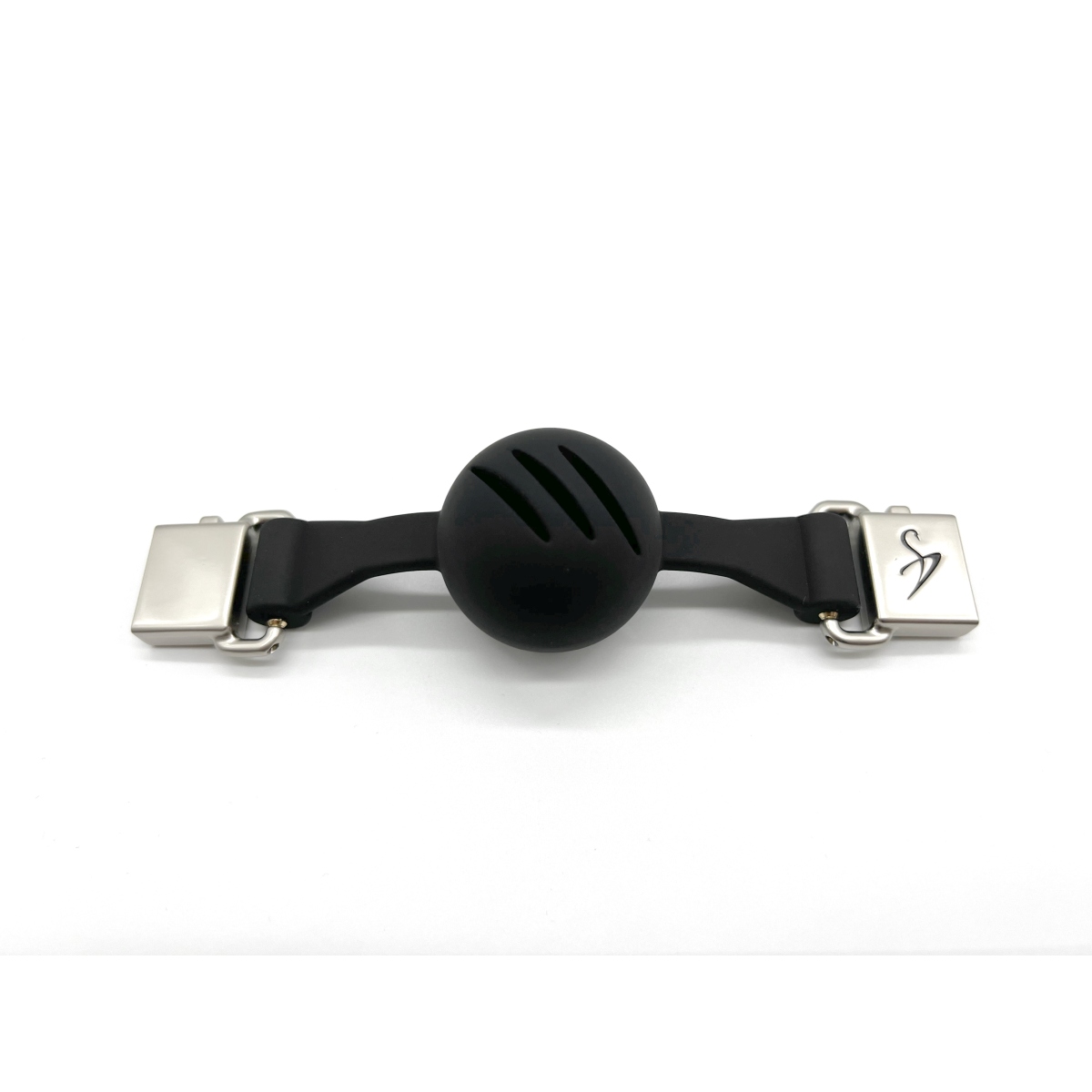 Ballknebel Ball Gag �Air� Silikon schwarz - Black Swan DesignZ