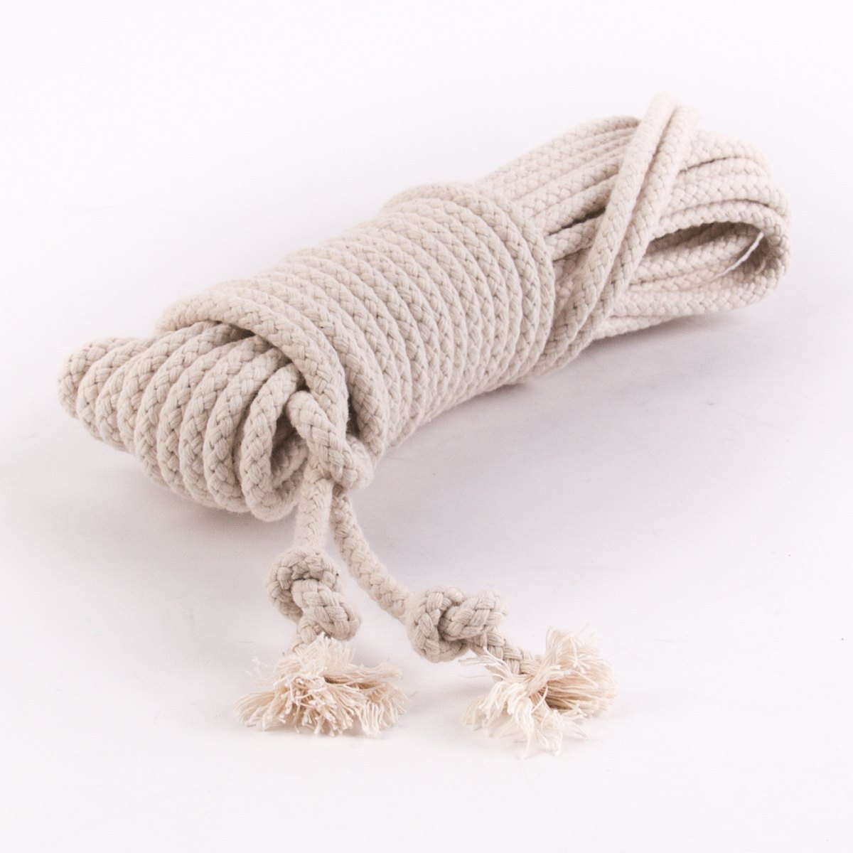 Baumwollseil �Shibari� 10 Meter 6 mm natur, geflochtene Seele