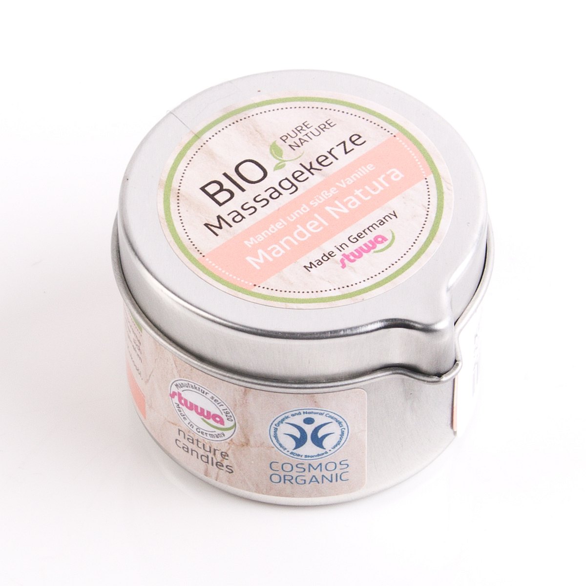 Bio Massagekerze Mandel Natura