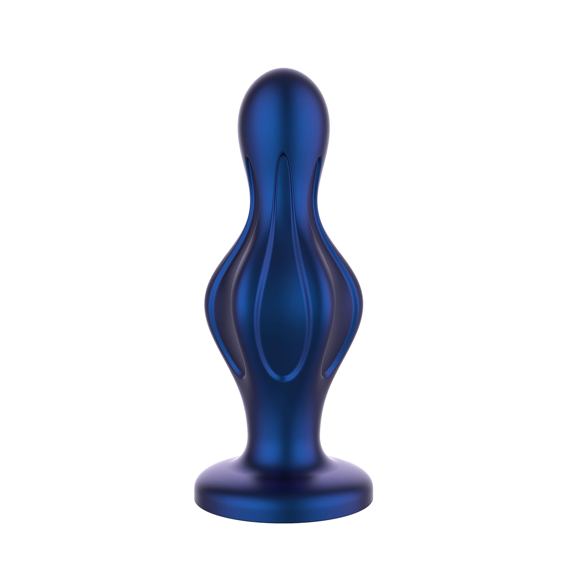 Buttplug �The Batter� Metallic Shine Blue