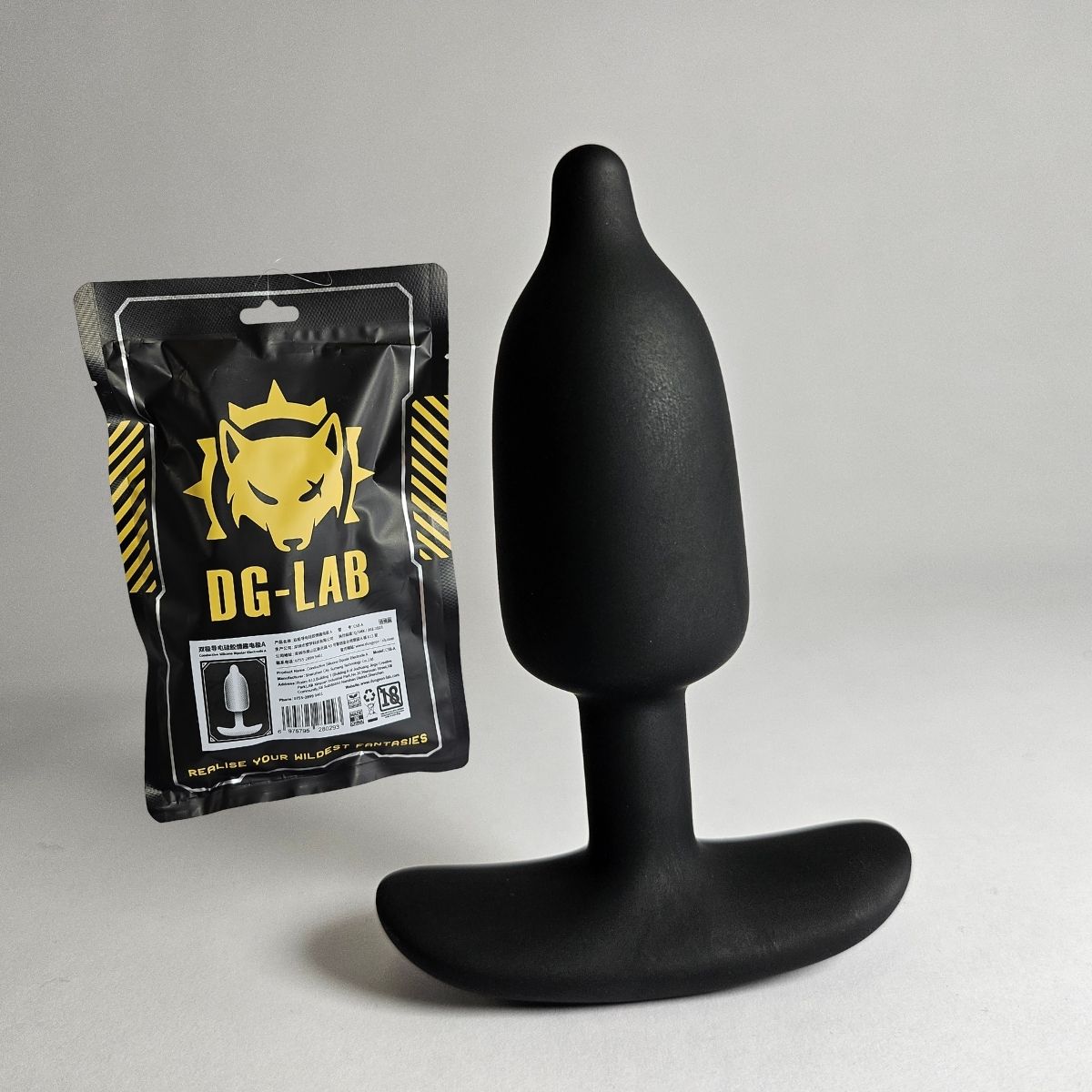 DG-LAB E-Stim Anal Plug � aus leitf�higem Silikon