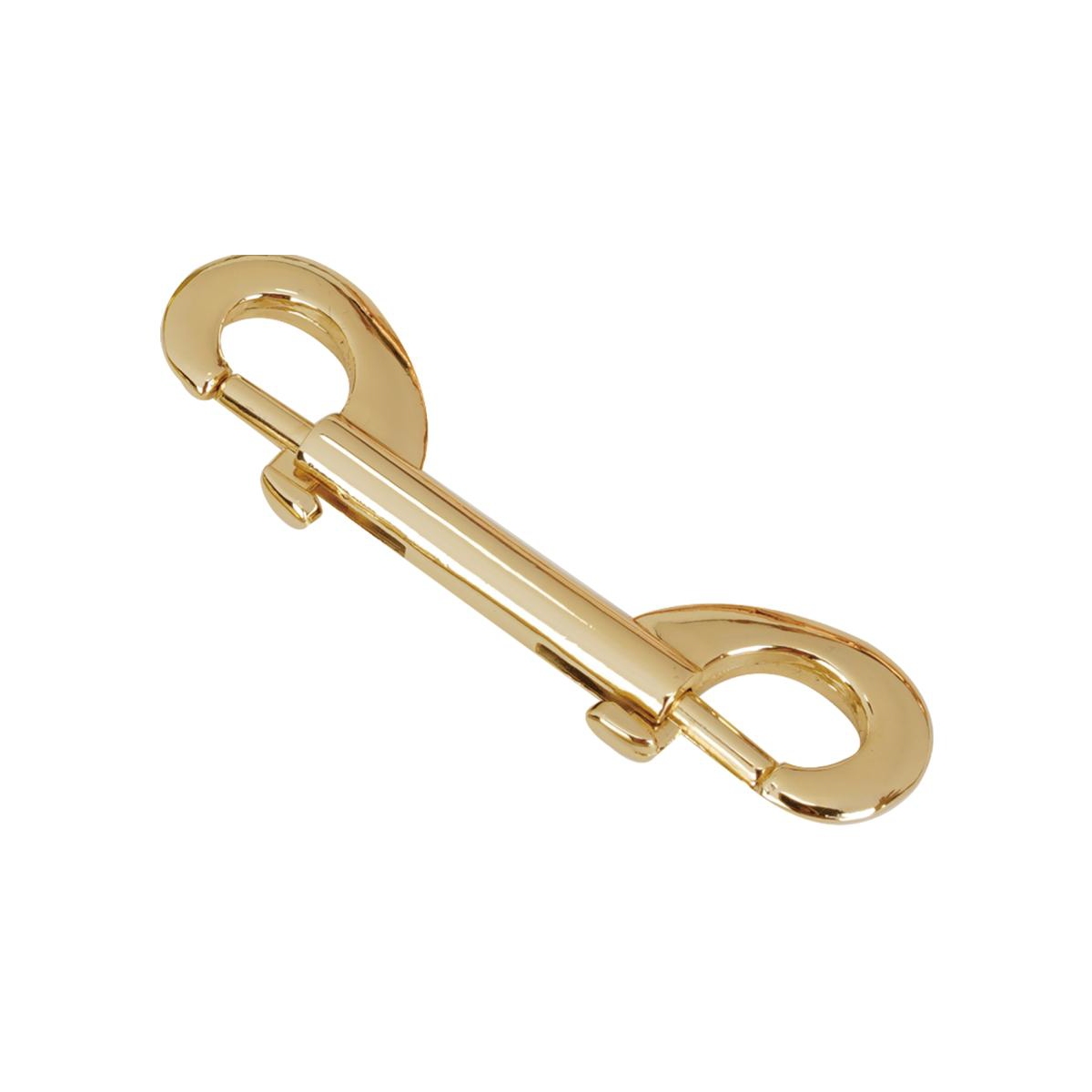 Doppelkarabiner �fancy� goldfarben
