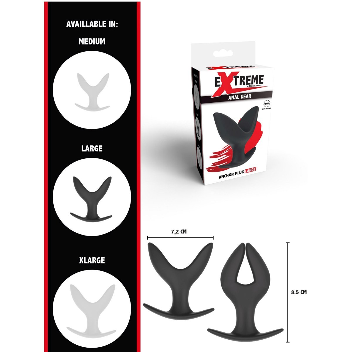 Anchor Plug EXTREME  Expander-Plug aus Silikon