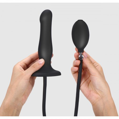 Groer Silikon-Dildoplug zum Aufpumpen | Strap-on-Me