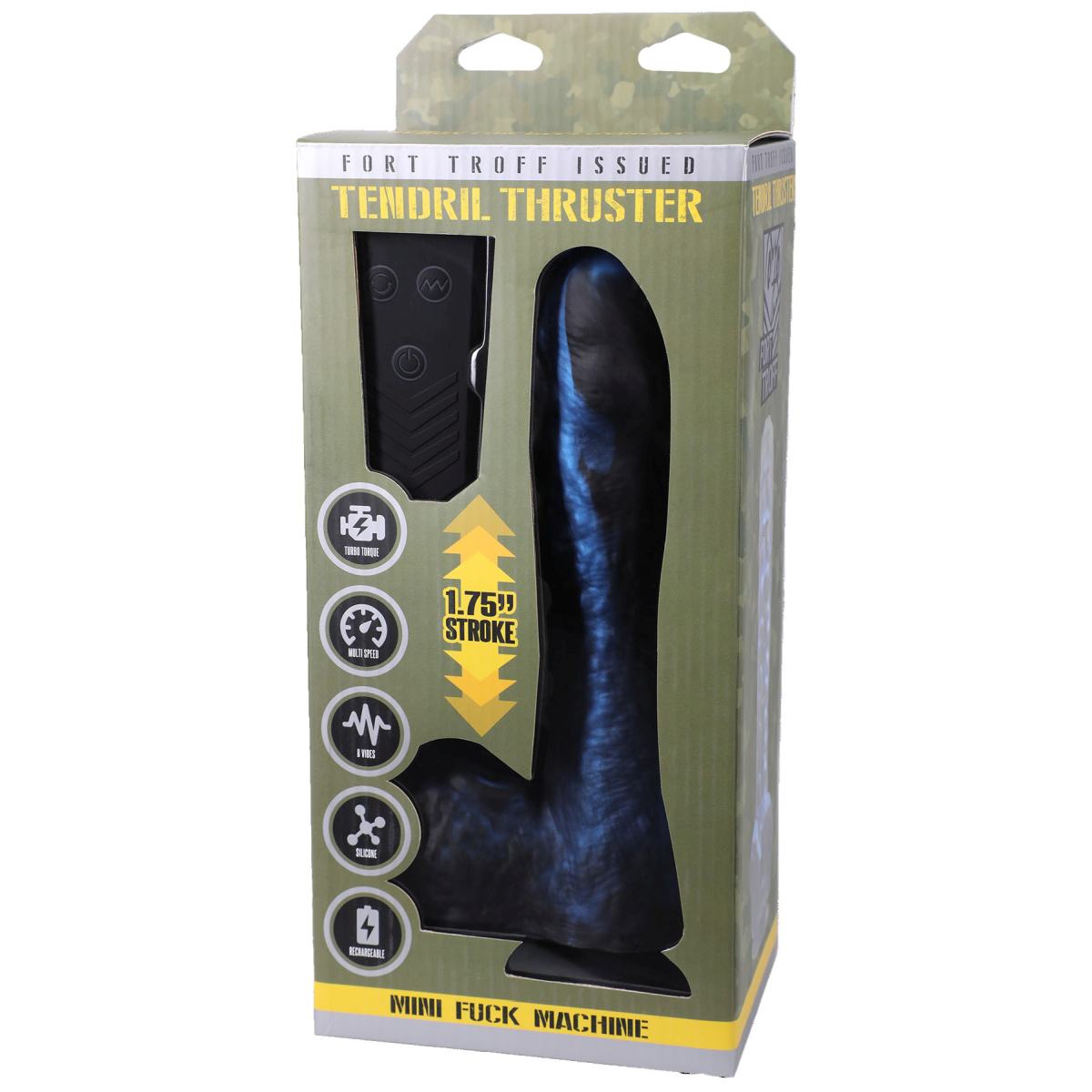 Fort Troff | Tendril Thruster - Mini Fuck Machine | Blau