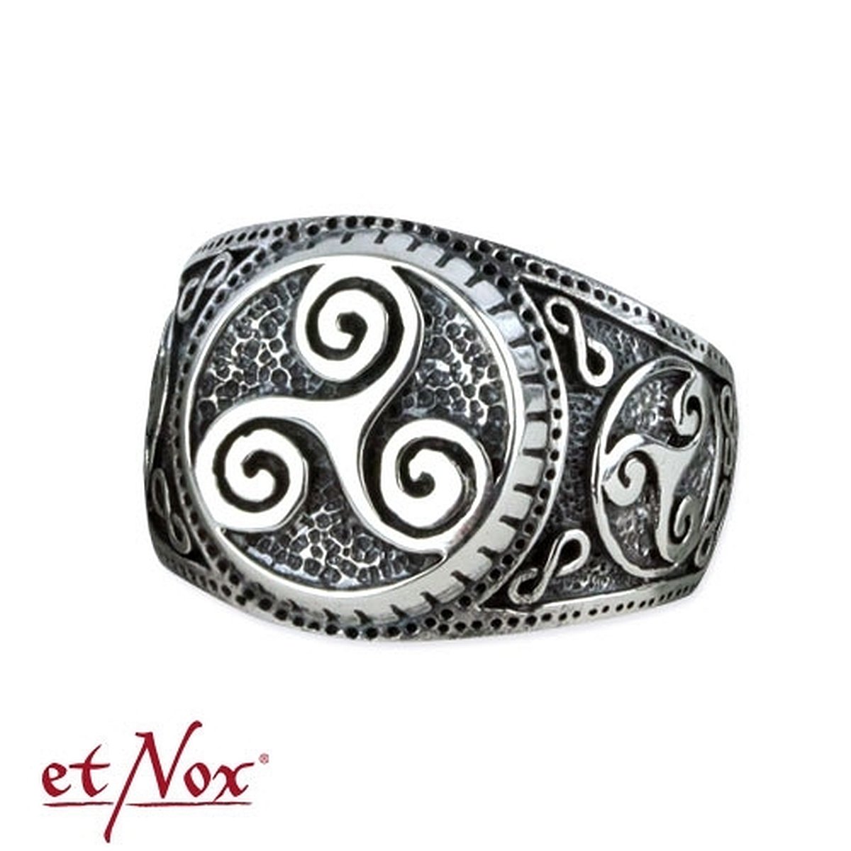 Herrenring Triskele aus Silber