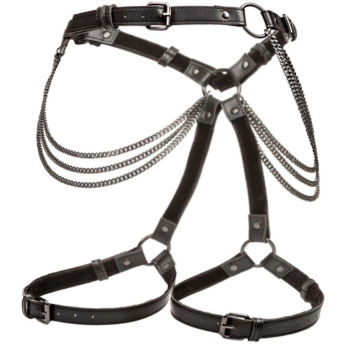 H�ft-Harness mit Ketten �Multi Chain Thigh Harness� | Vegan