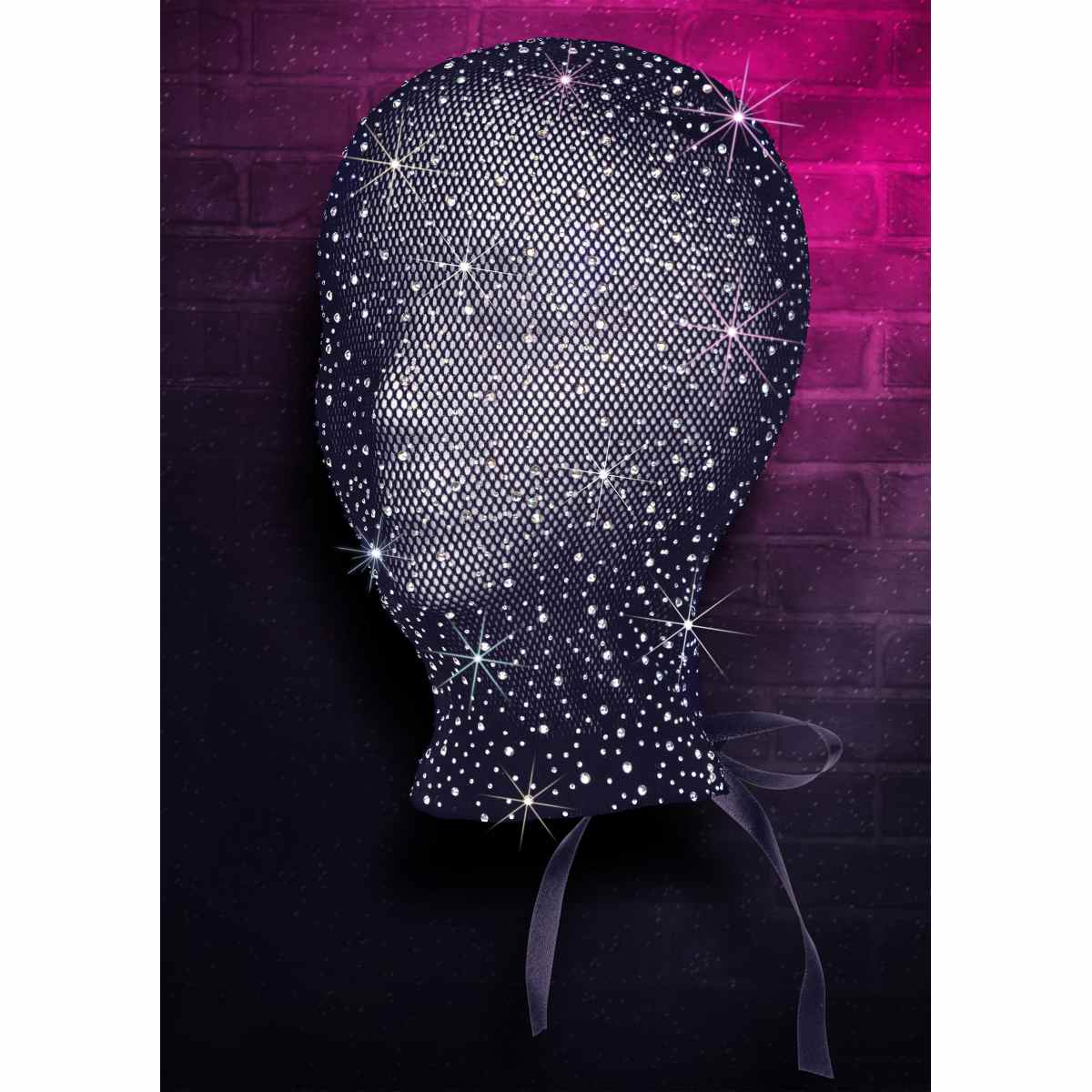 Kopfhaube �Full Hood Cover� aus elastischem T�ll mit Strass