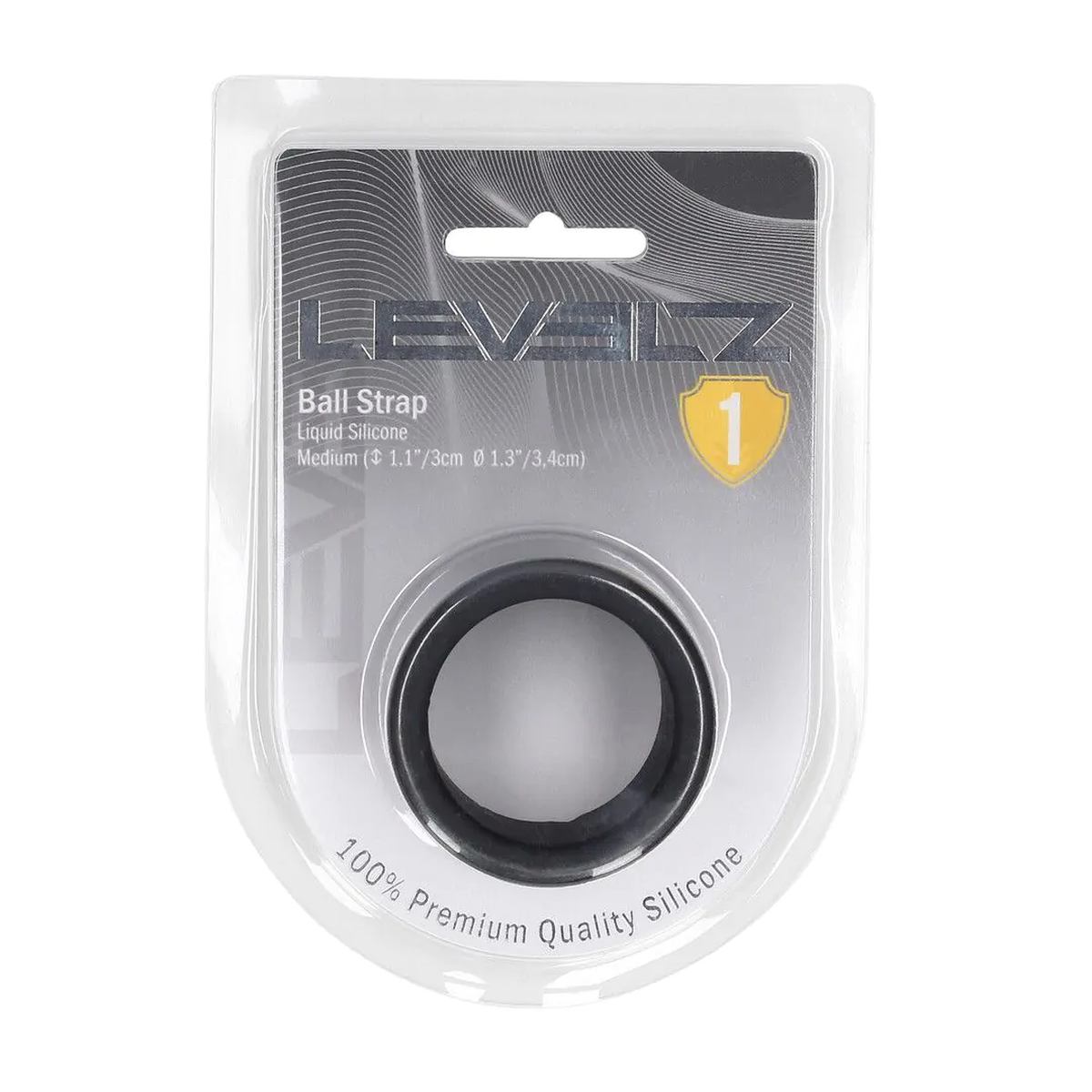 LEVELZ No. 1 | �Liquid Silicone Ball Strap� 34 mm in 3 L�ngen