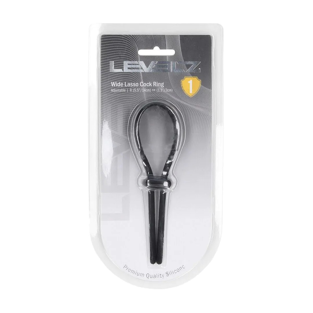 LEVELZ No. 1 | �Wide Adjustable Silicone Lasso Cockring�