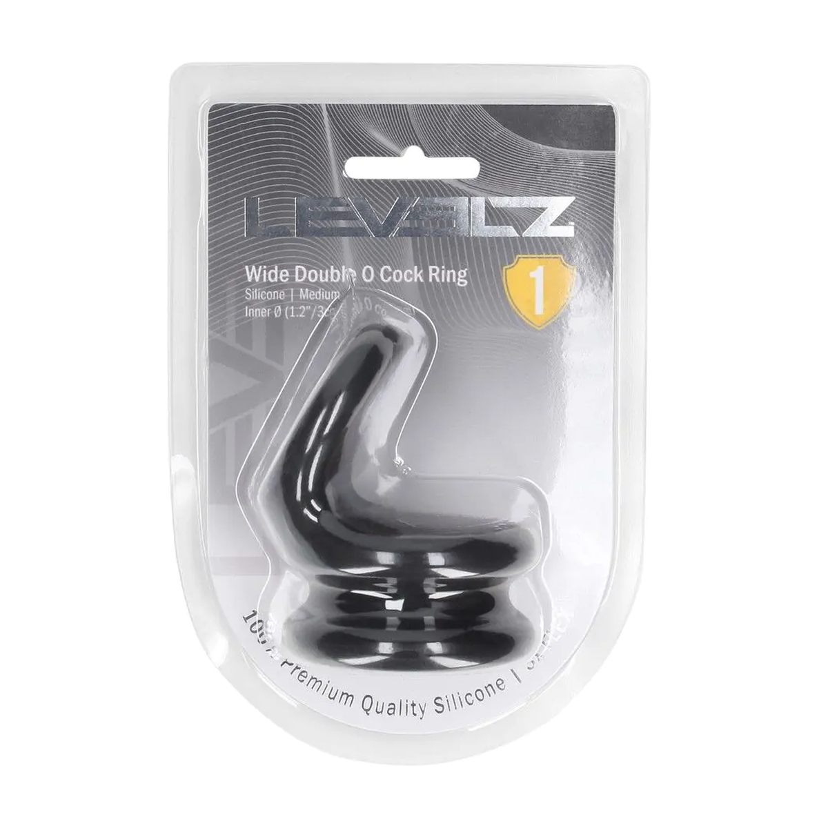 LEVELZ No. 1 | �Wide Double O Silicone Cockring� in 3 Gr��en