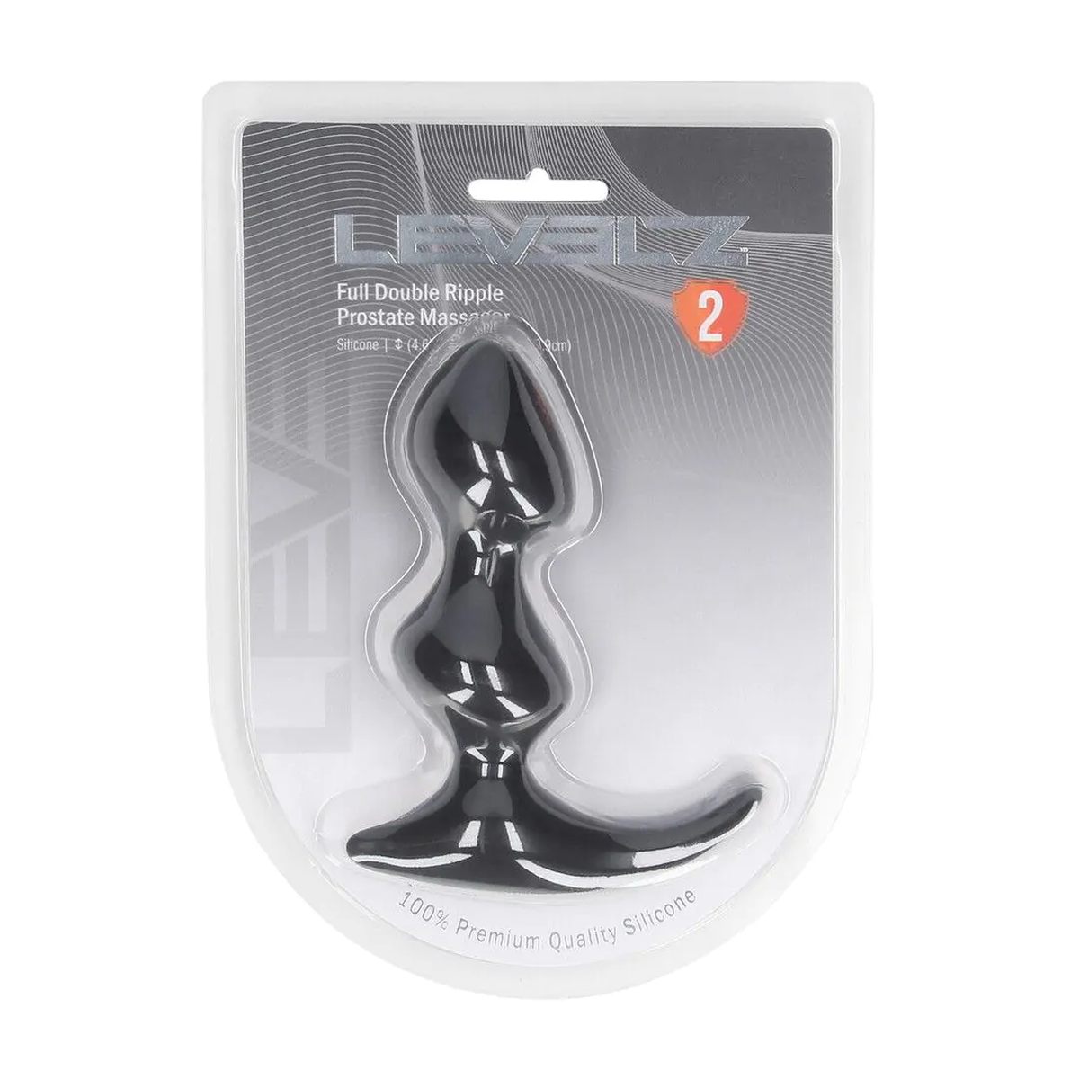 LEVELZ No. 2 | �Double Ripple Silicone Prostate Massager�