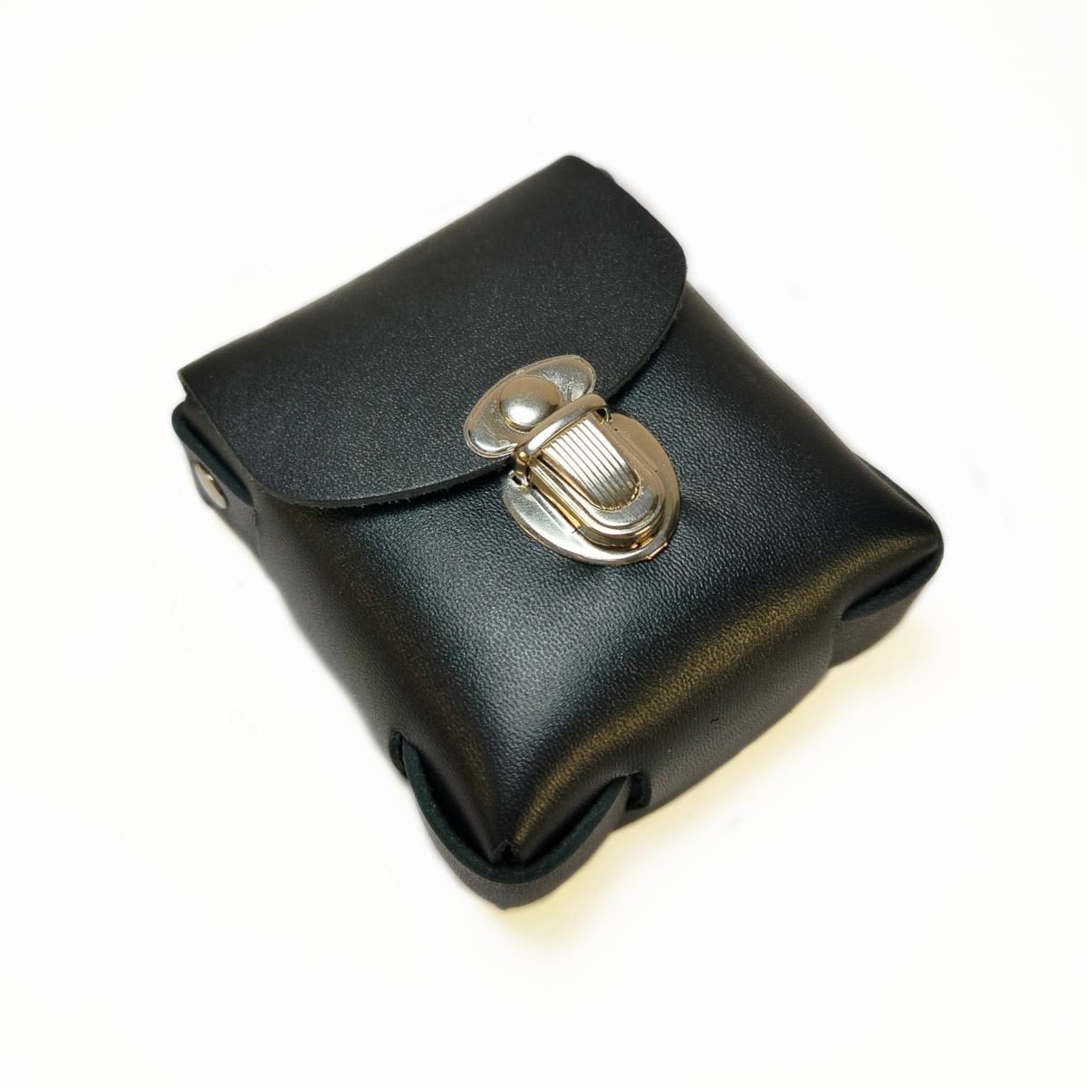 Leder G�rteltasche �Dakota� in schwarz