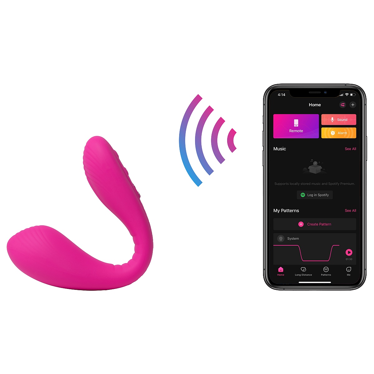 Lovense �Dolce� Remote Controlled Dual-Vibrator