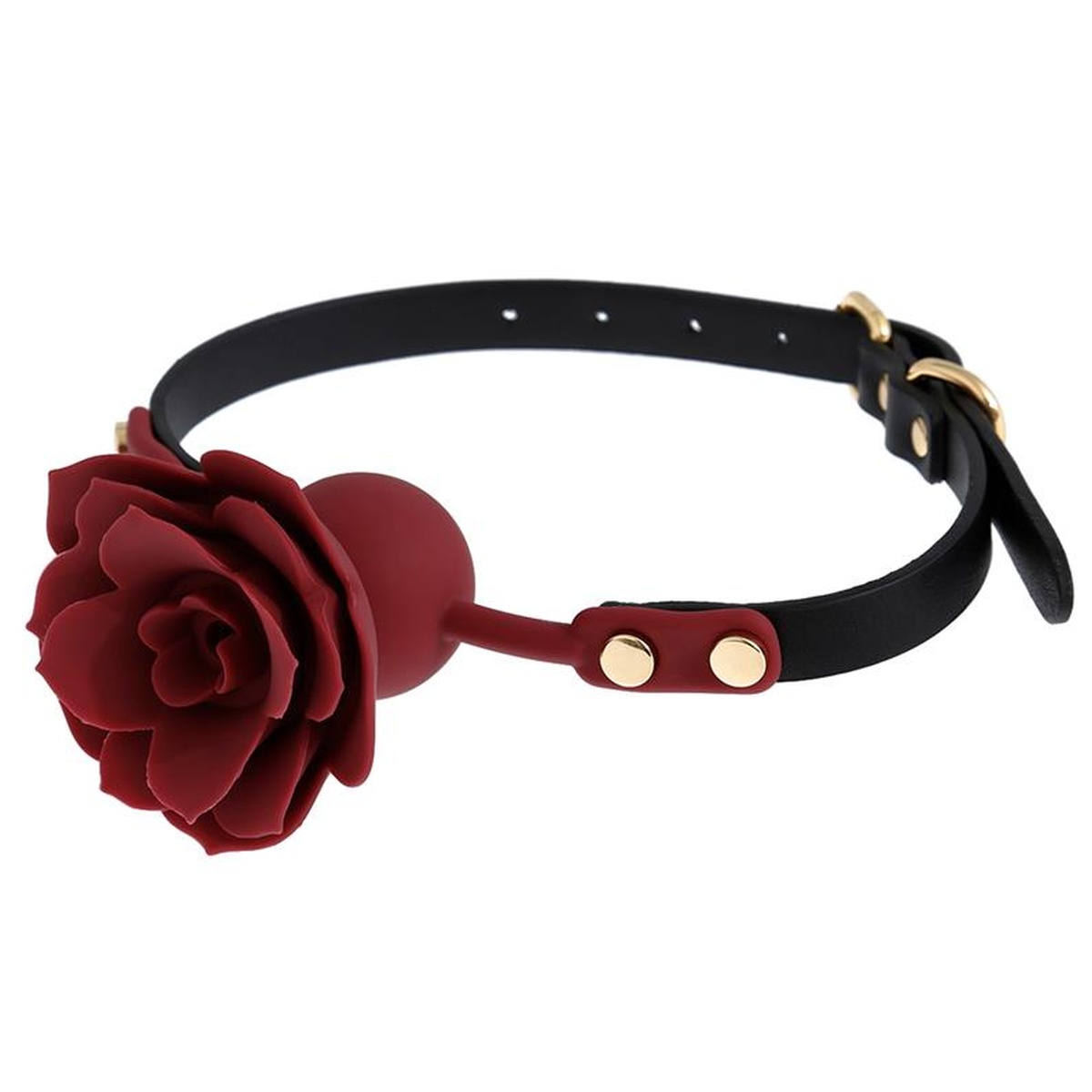 Mundknebel �Rose Ballgag� zum Durchatmen in Rot