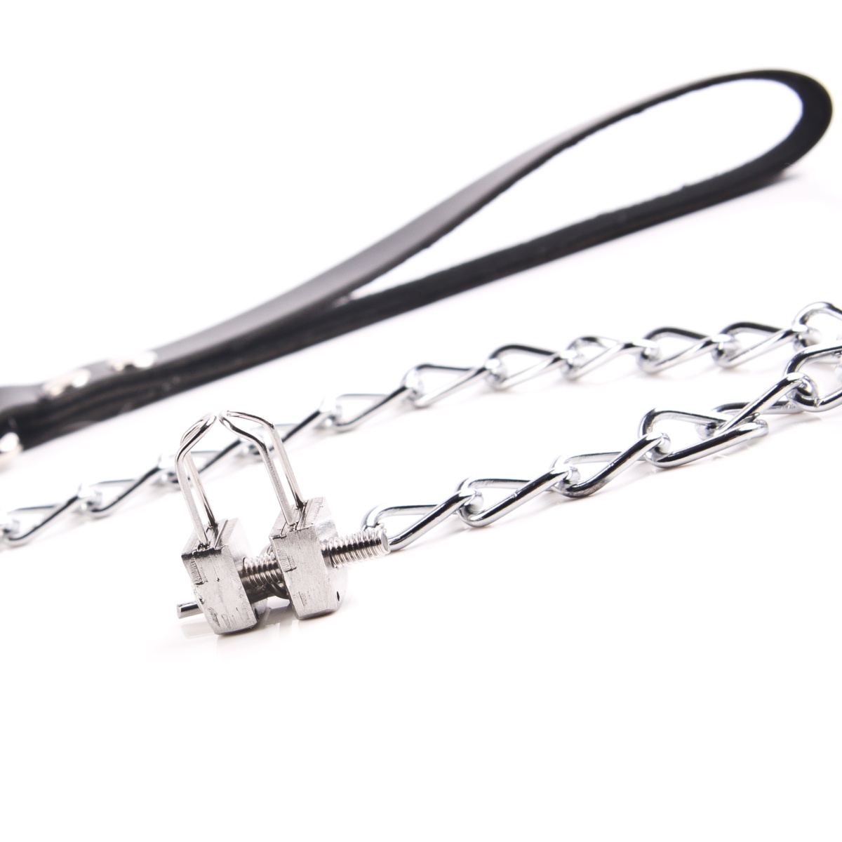 Nosehook mit Kettenleine �good value� aus Edelstahl