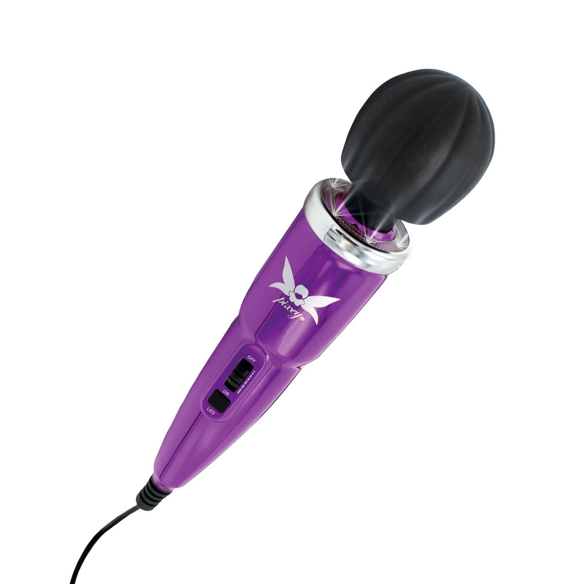 Pixey Silence Powerful Wand Massager �Violet Edition�