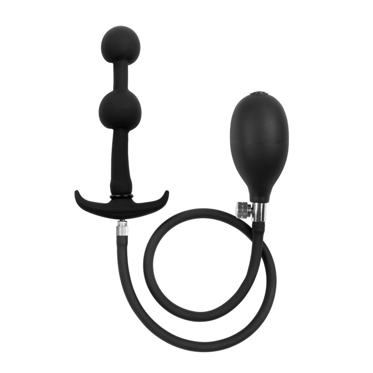Rimba �Double Balloon� Analkette zum Aufpumpen