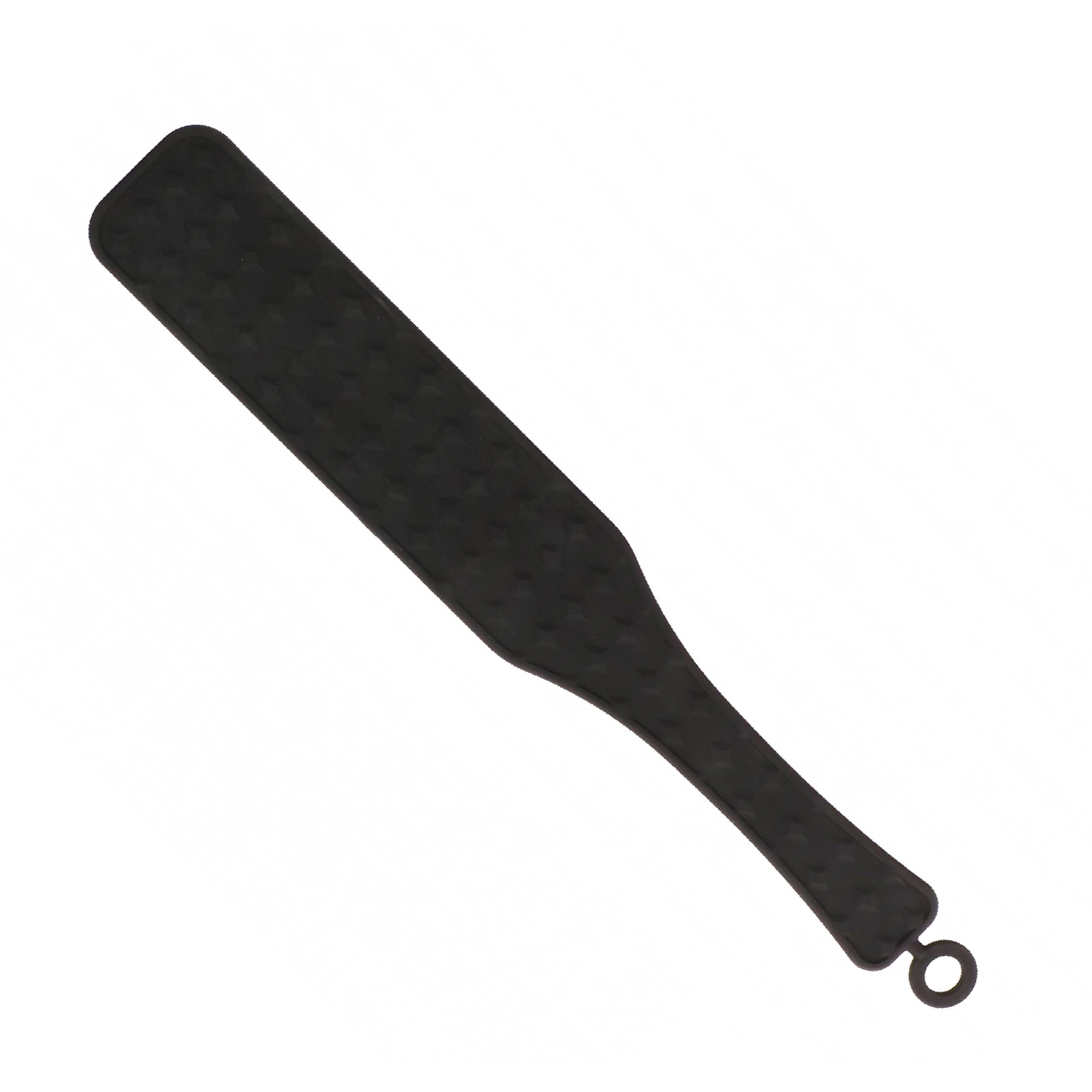 Schlagpaddel aus Silikon in schwarz