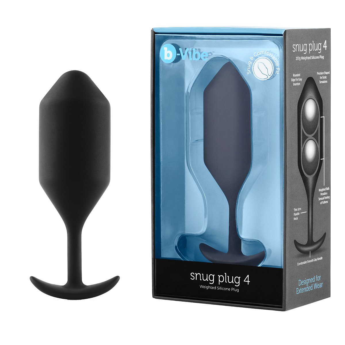 Silikon-Analplug �b-Vibe Snug Plug�