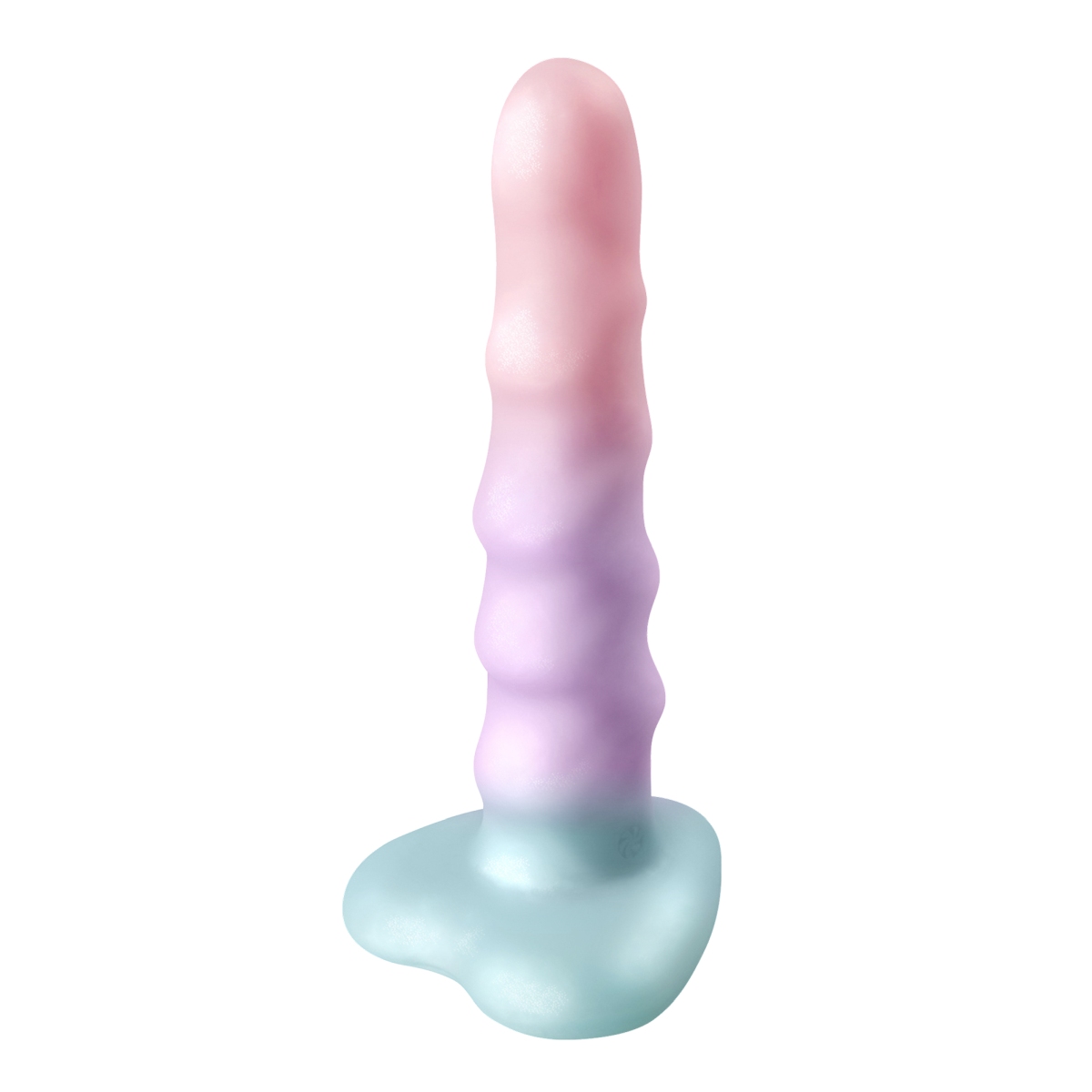 Strapondildo �FLOW Unicorn� Metallic-Bunt