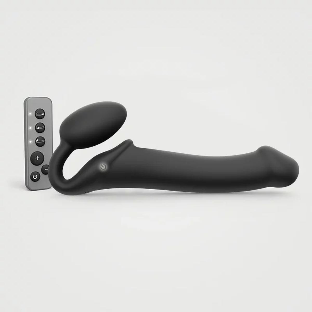 Vibrierender Strapless-Dildo von strap-on-me, schwarz