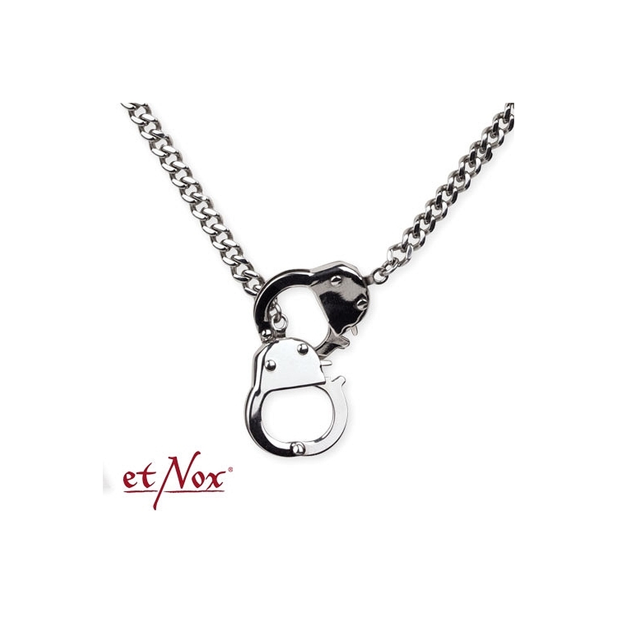 etNox - Kette Chained and Locked aus Edelstahl