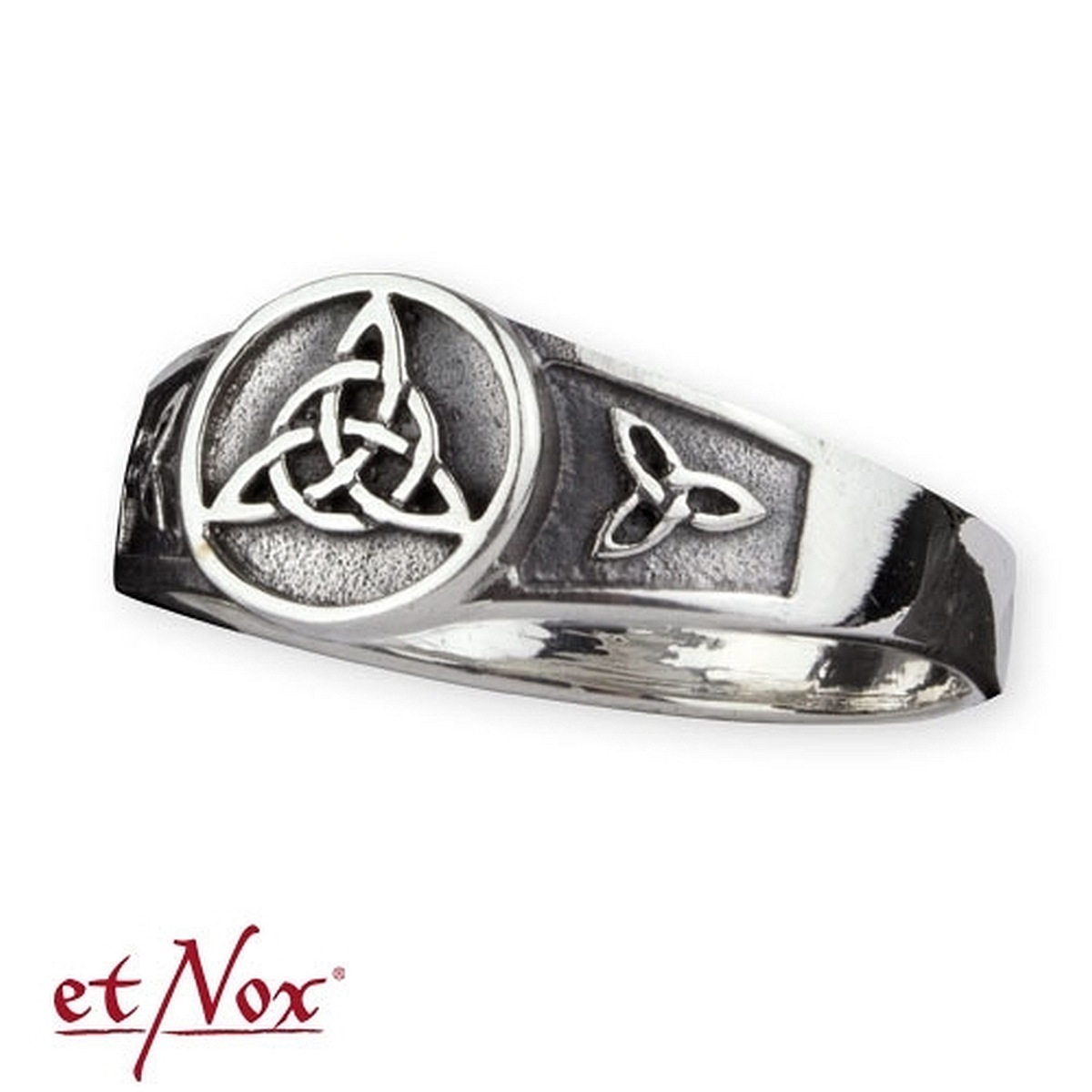 etNox Silberring Keltischer Knoten