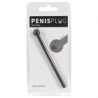 Silikon-Penisplug mit Loch Schwarz-08