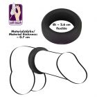 Donut Cockring Close-Fitting Schwarz-08