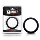�Beast Rings� Flat-Cockring | Solid Silicone | schwarz Schwarz-08