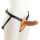 Penissleeve mit Hoden�ffnung, Harness und Vibration Haut-38