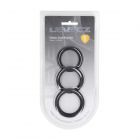 LEVELZ No. 1 | �Classic Silicone Cockring Set� 3 Ringe L/XL/XXL Schwarz-08
