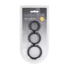 LEVELZ No. 1 | �Wide O Silicone Cock Ring� Donut 3er Set S/M/L Schwarz-08