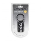 LEVELZ No. 1 |  �Silicone Cockring and Ribbed Sleeve� Schwarz-08