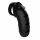 �ManCage� Model 05 Penisk�fig aus Polycarbonat Schwarz-08
