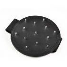 Lederpad mit Spikes Schwarz-08