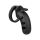 �ManCage� Model 21 Penisk�fig aus Silikon Schwarz-08