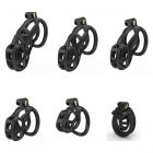Penisk�fig-Set aus Kunststoff mit 4 Ringen Schwarz-08