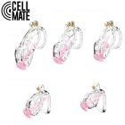Penisk�fig CELLMATE �Guardian� Chastity Cage Clear Farblos-10